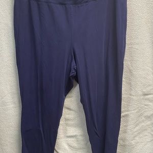 Navy blue pajama pants